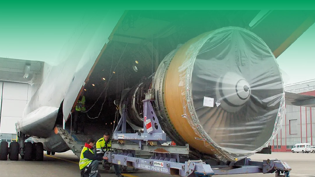 即时响应、专业护航，查浦曼完成V2500发动机时效性空运挑战