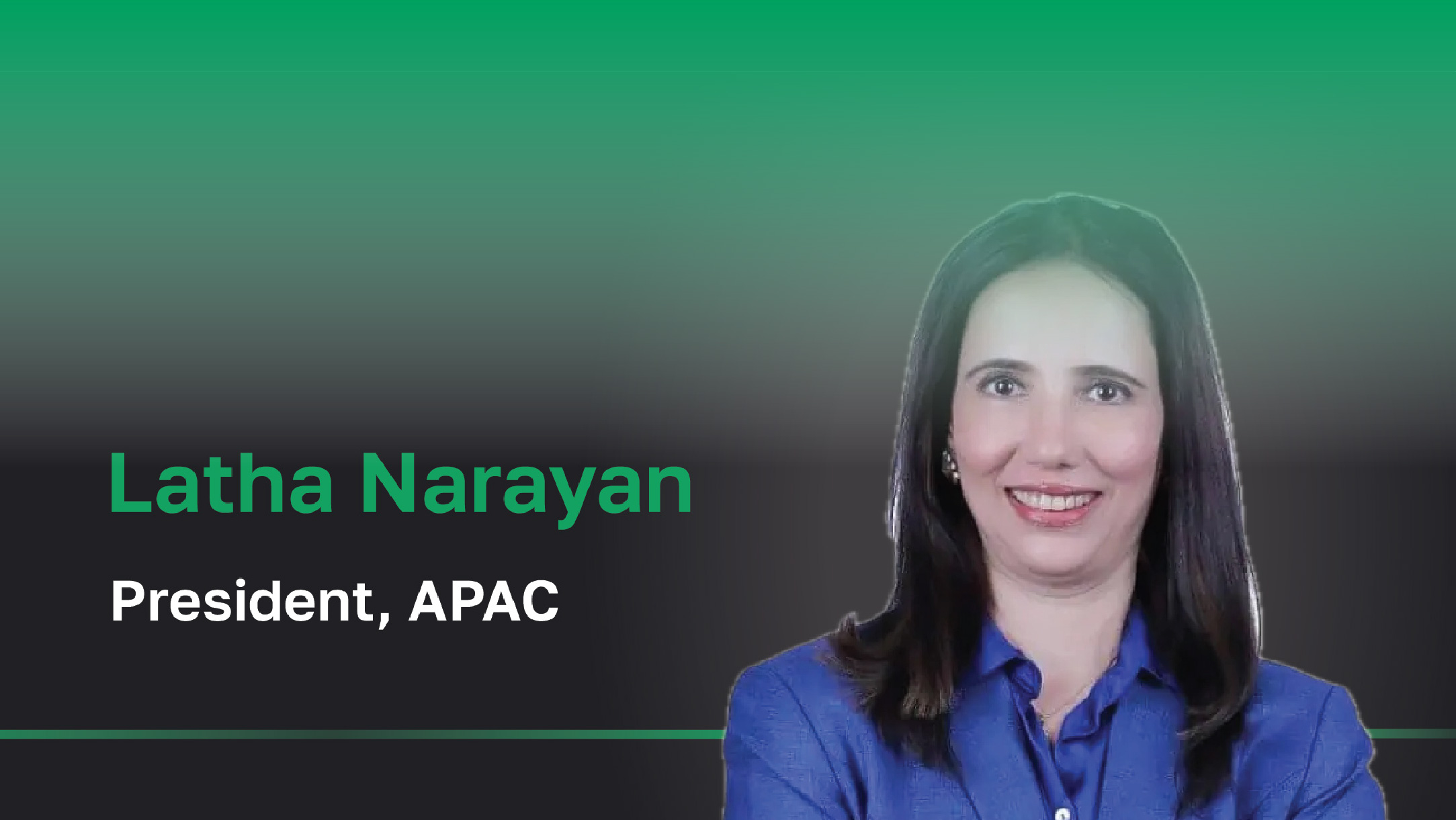 官宣 | 查浦曼航空集团委任 Latha Narayan 为集团APAC区域总裁